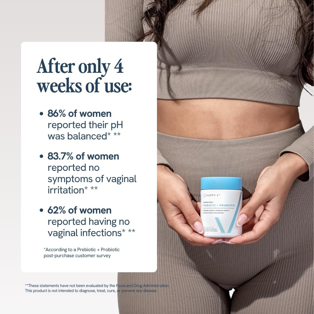 Happy V Dr. Formulated Vaginal Probiotics