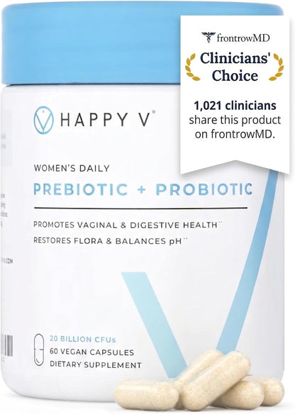 Happy V Dr. Formulated Vaginal Probiotics